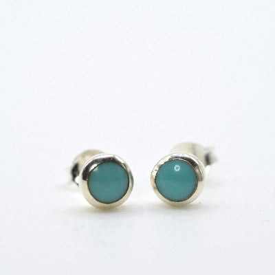 6mm Medium Round Stud Earrings