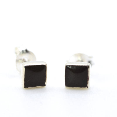 5mm Medium Square Stud Earrings