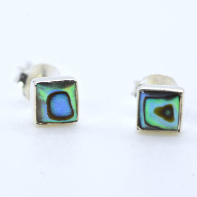 5mm Medium Square Stud Earrings