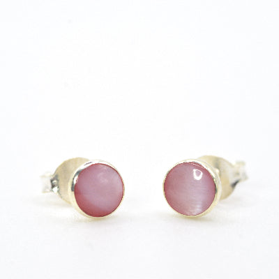 5mm Medium Round Stud Earrings