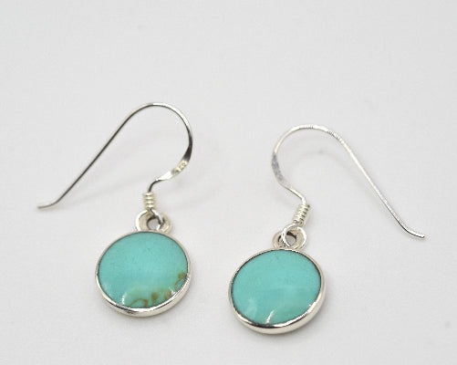 Round Drop Earrings