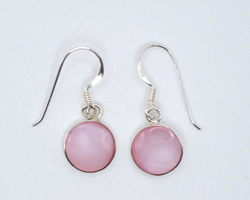 Round Drop Earrings