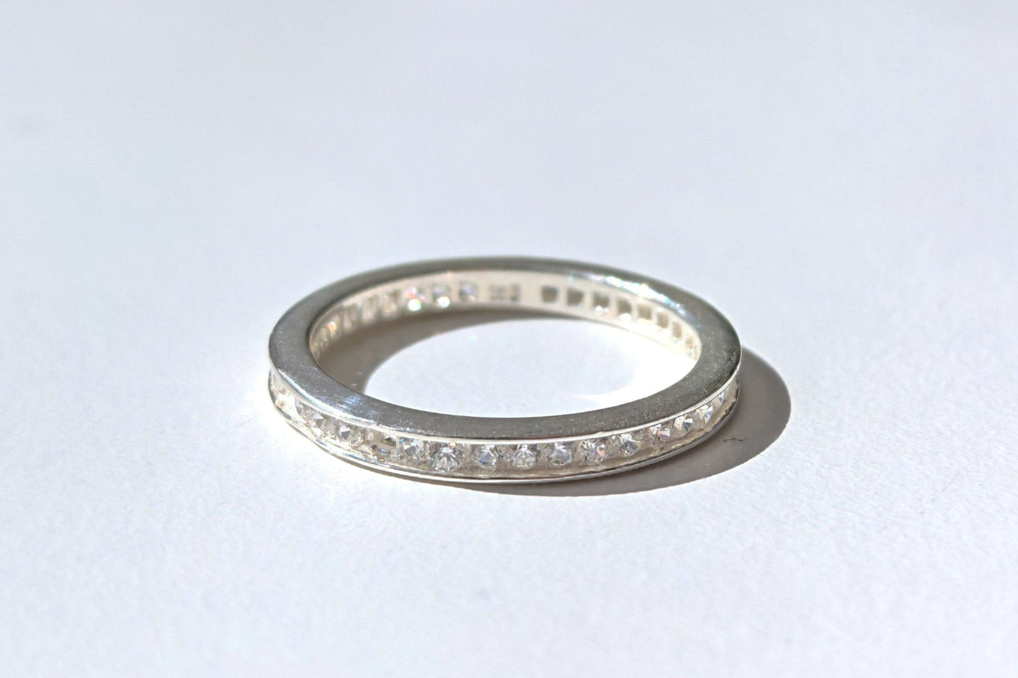 Full Eternity CZ Ring