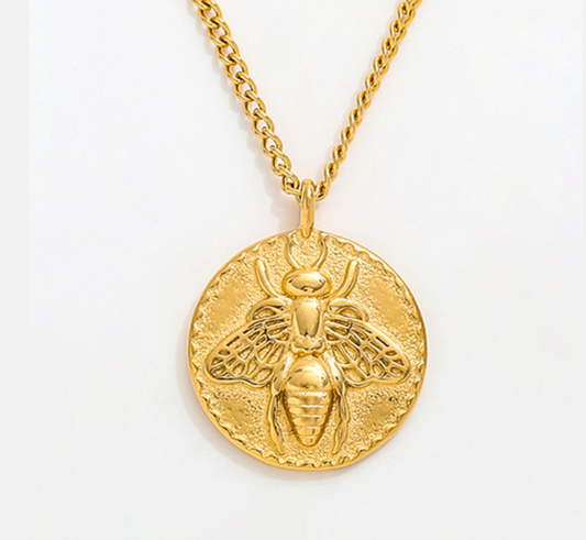 Solstice Bee Necklace