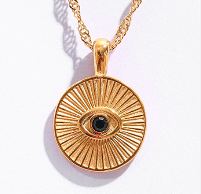 Eclipse Eye Necklace