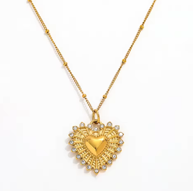 Seraphina Heart Necklace