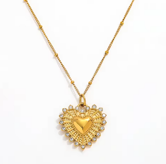 Seraphina Heart Necklace