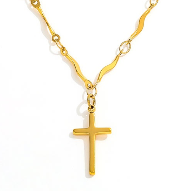 Solene Cross Necklace