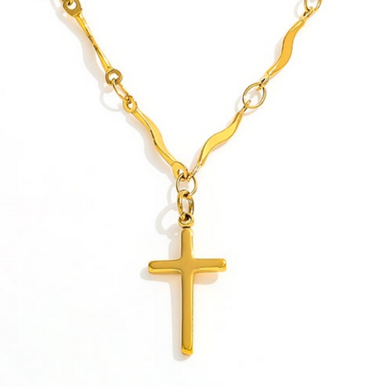 Solene Cross Necklace