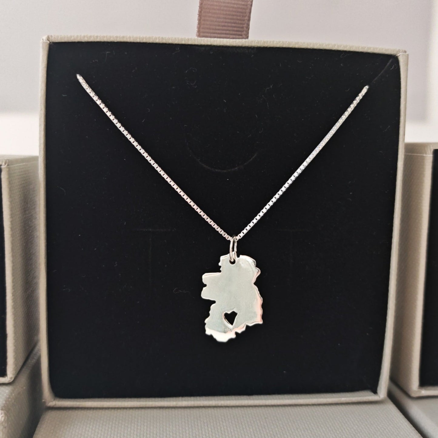 Love Cork – Ireland Map Necklace