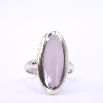 Long Oval Stone Ring