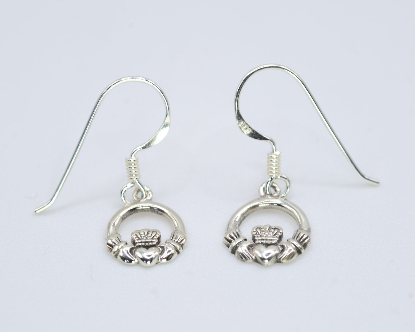 Claddagh Drop Earrings