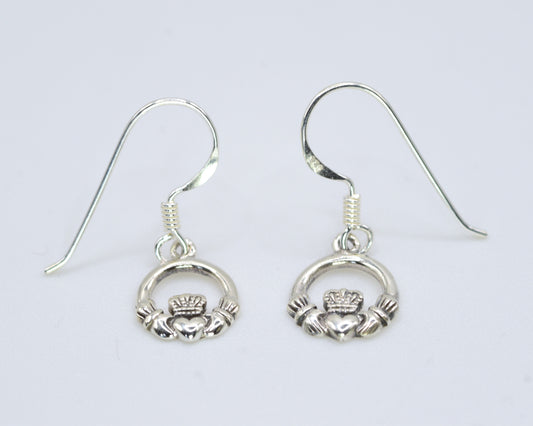 Claddagh Drop Earrings