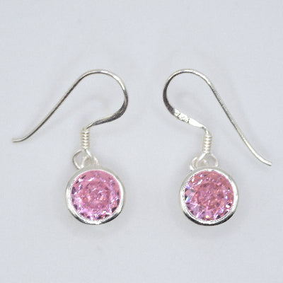 Rose Quartz Drop Earrings