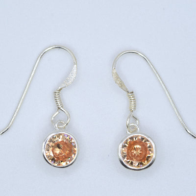 Citrine Yellow Drop Earrings