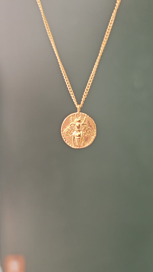 Solstice Bee Necklace
